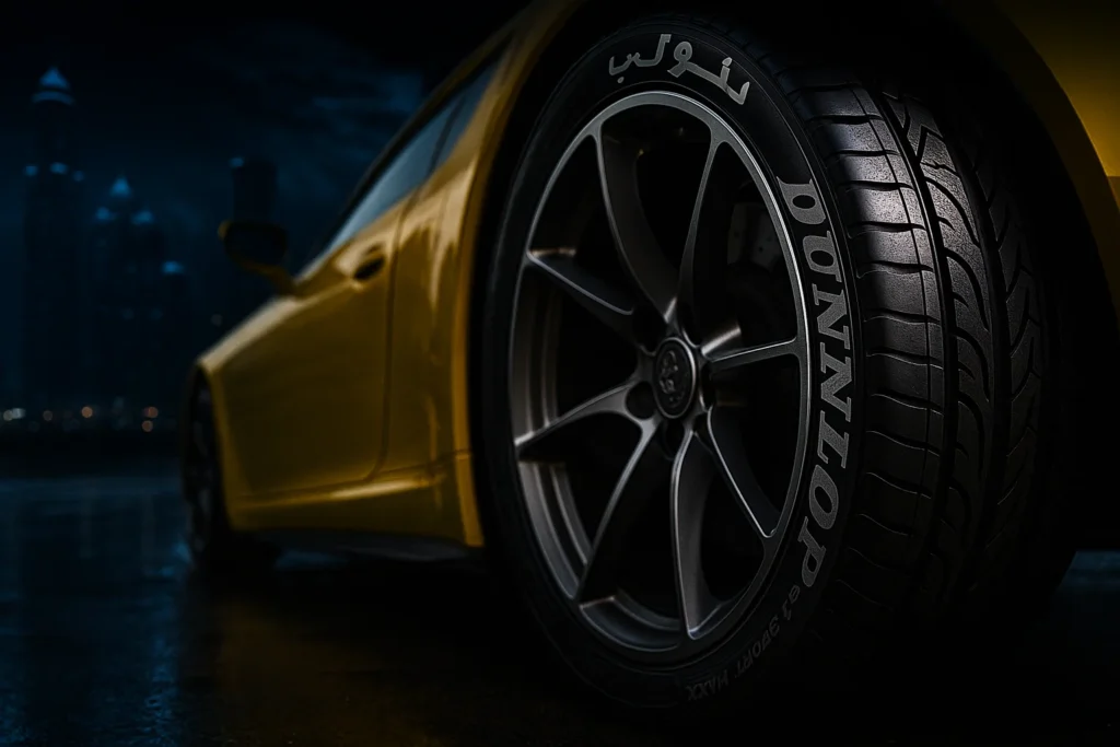 Dunlop tires are designed to withstand harsh roads and changing climate conditions across the Middle East