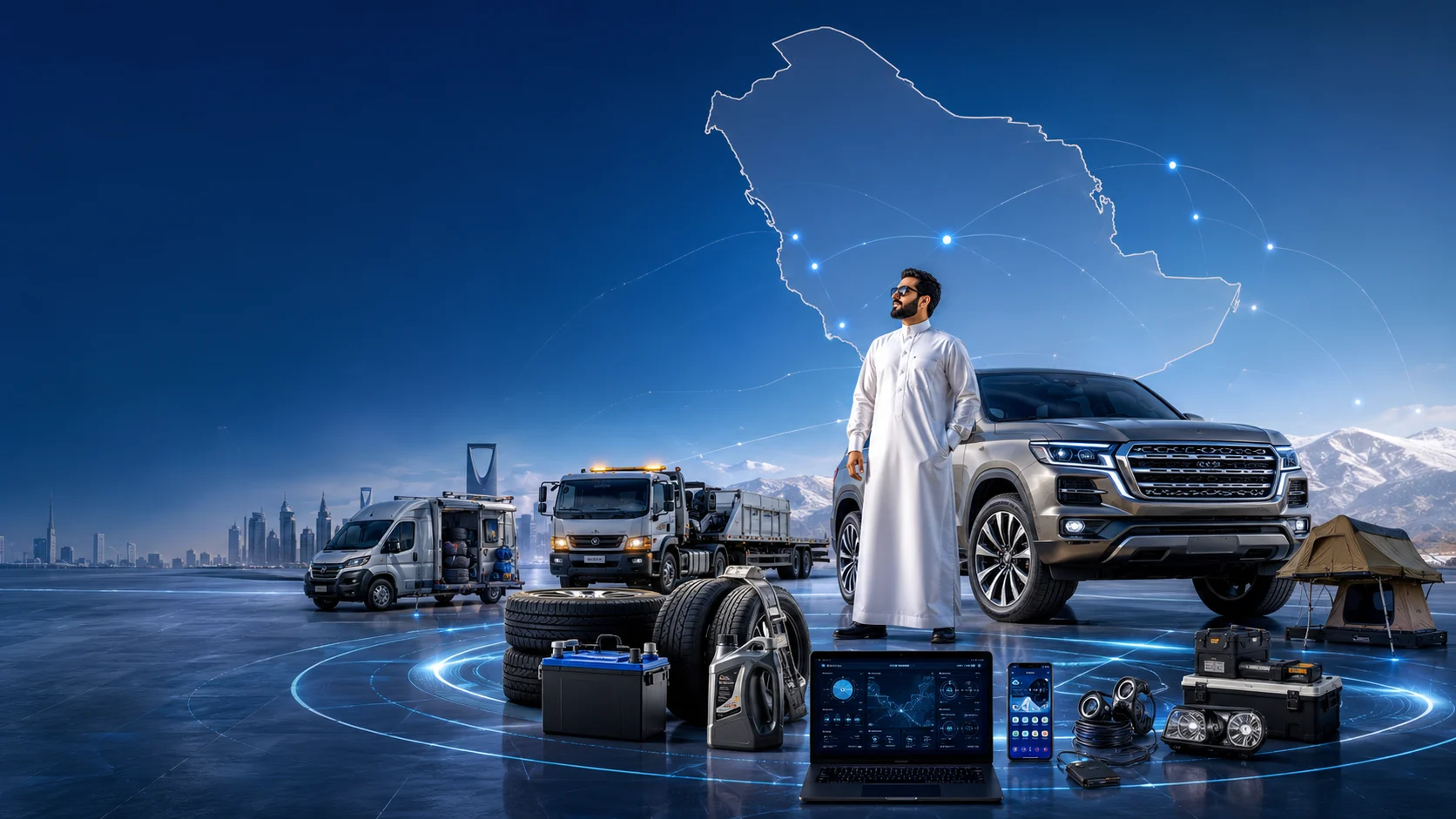 كفرات بلس | منصة رقم 1 لحلول الكفرات والبطاريات والزيوت والسطحات ل سيارتك في السعودية